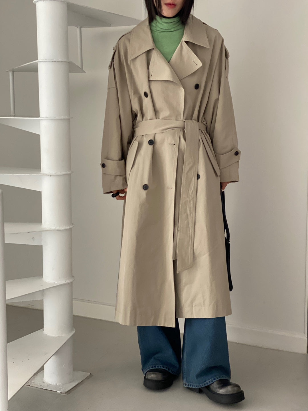 Eden Maxi Trench Coat