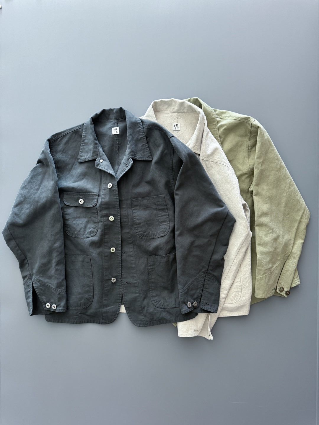 Cotton Linen Work Jacket