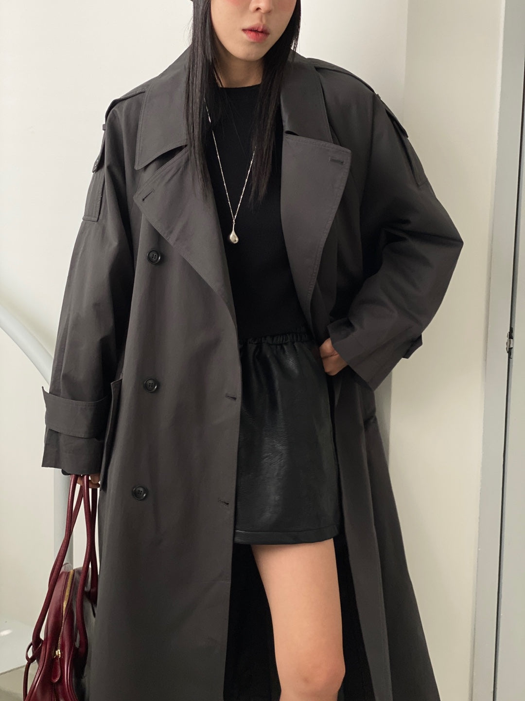 Eden Maxi Trench Coat