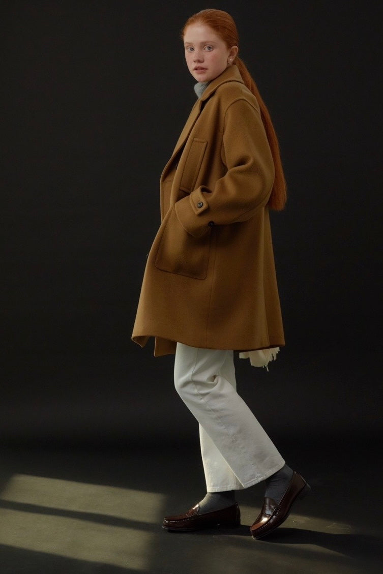 Wool Cashmere Peacoat