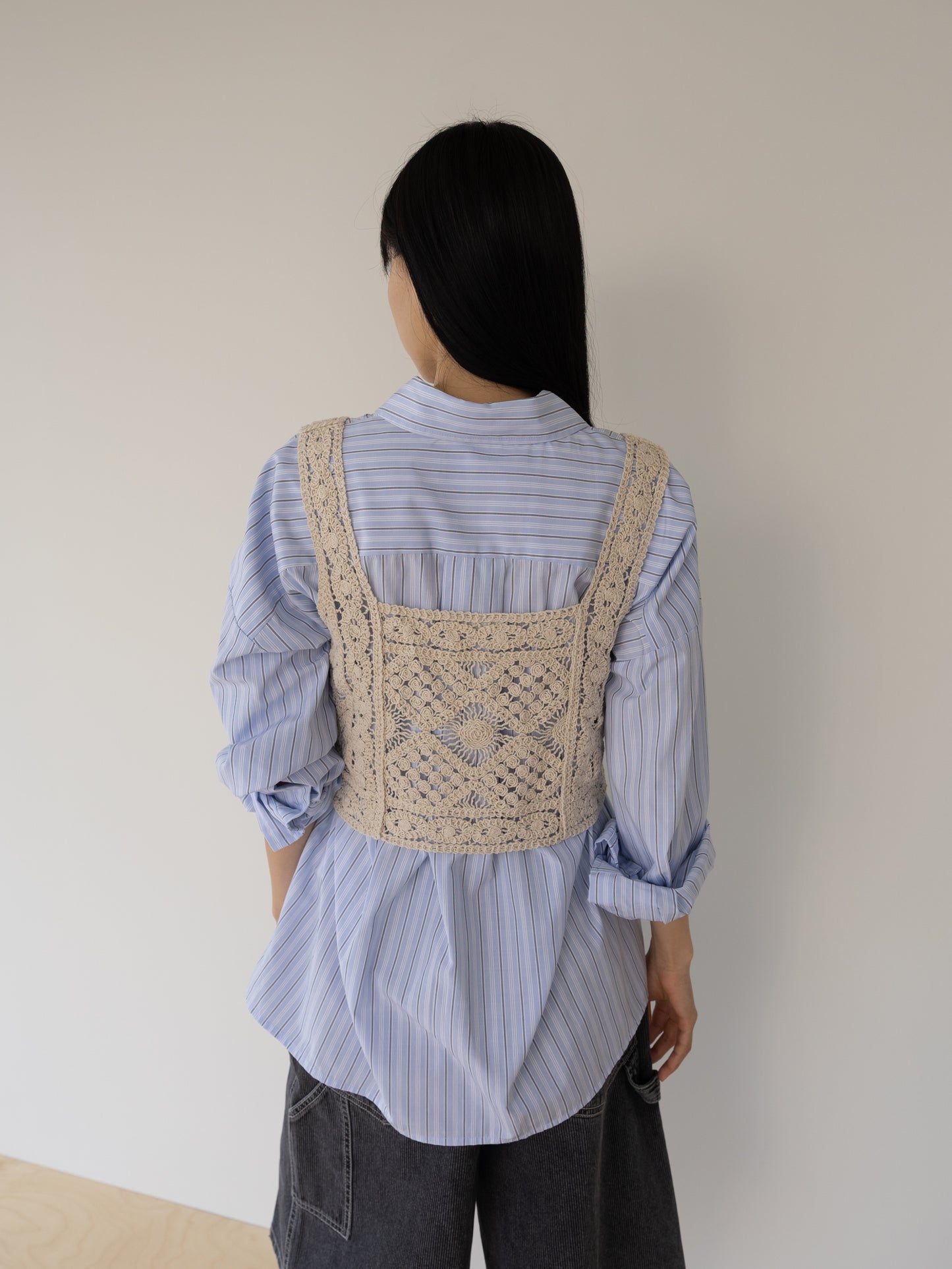 Crochet Lace Vest