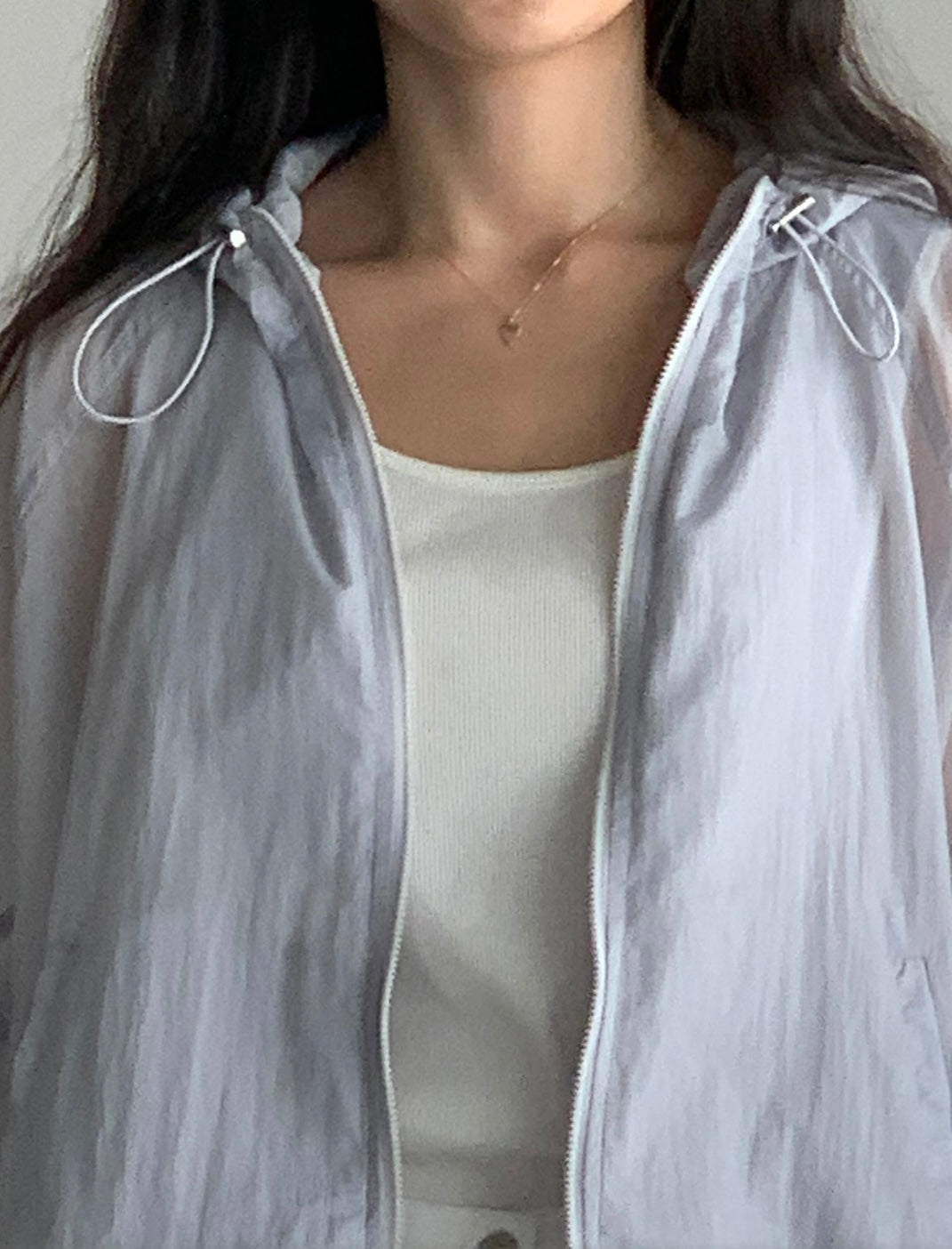 Tissue Nylon Windbreaker