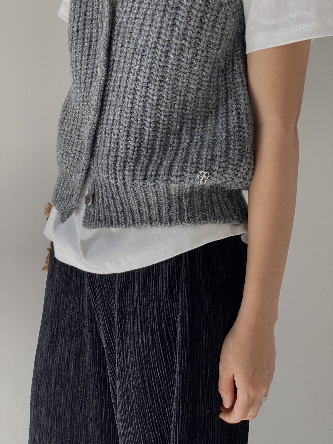 Wool Rib Vest