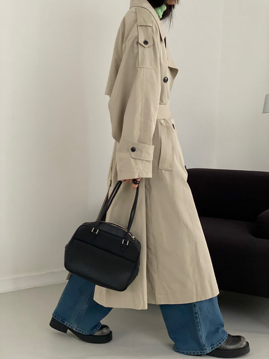 Eden Maxi Trench Coat