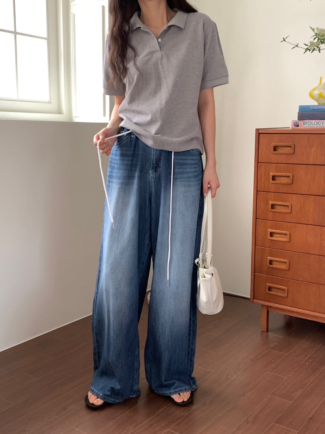 <Essential> New Wide Summer Denim