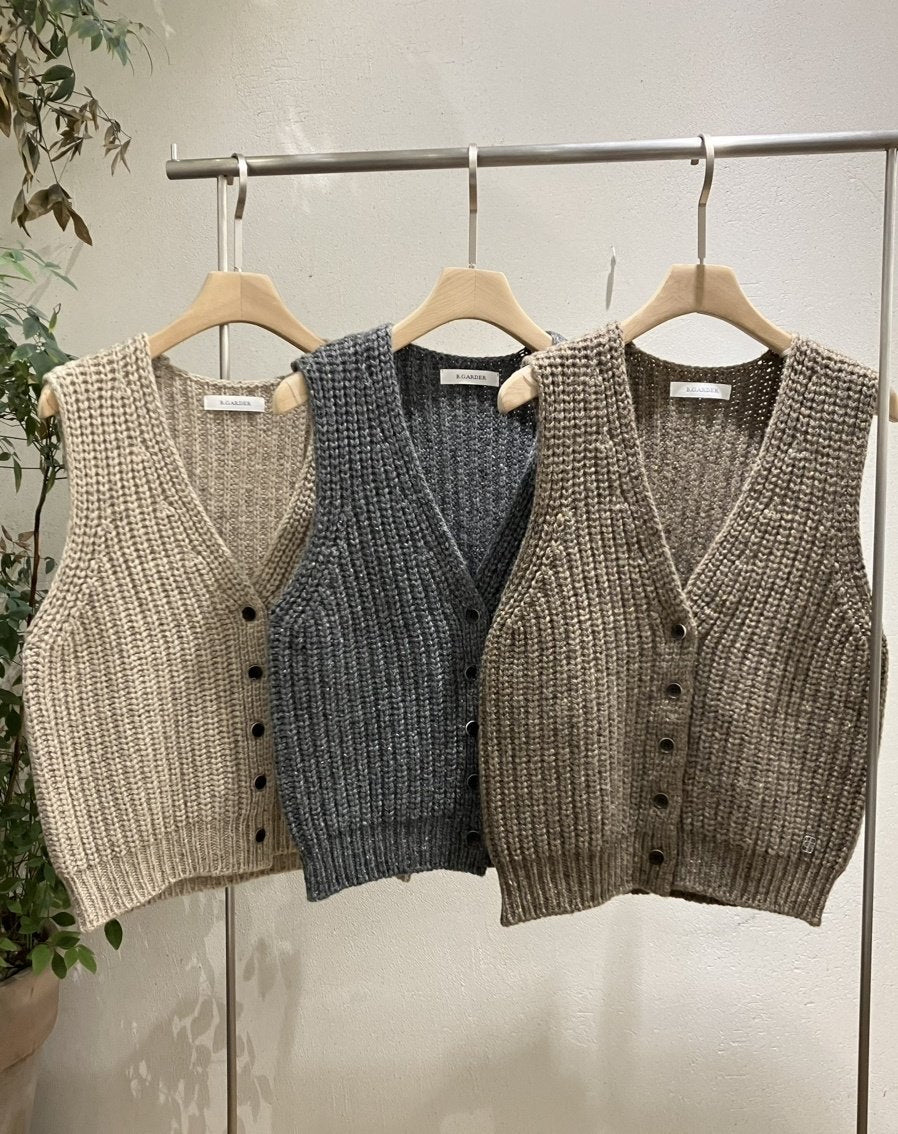 Wool Rib Vest