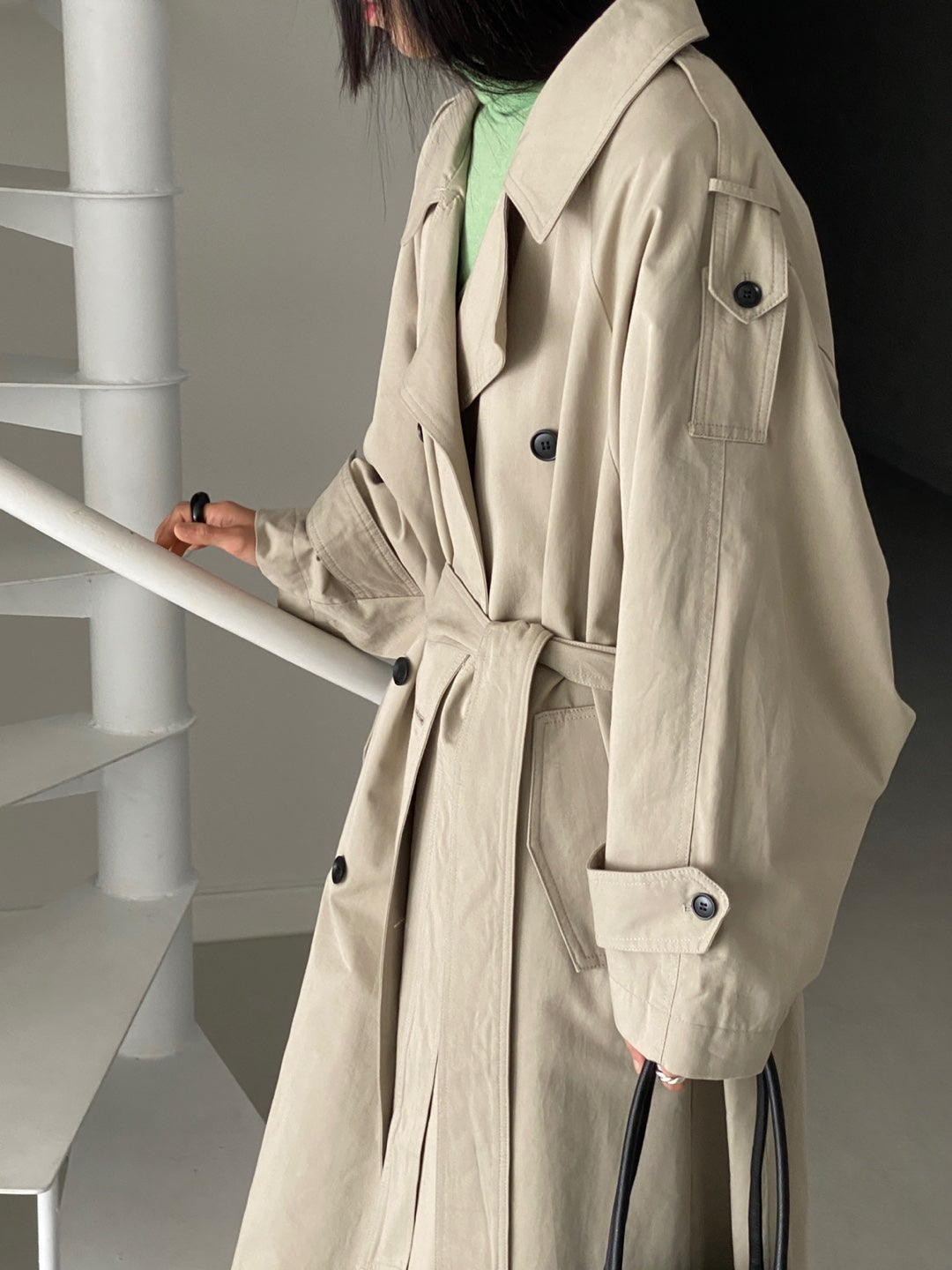 Eden Maxi Trench Coat