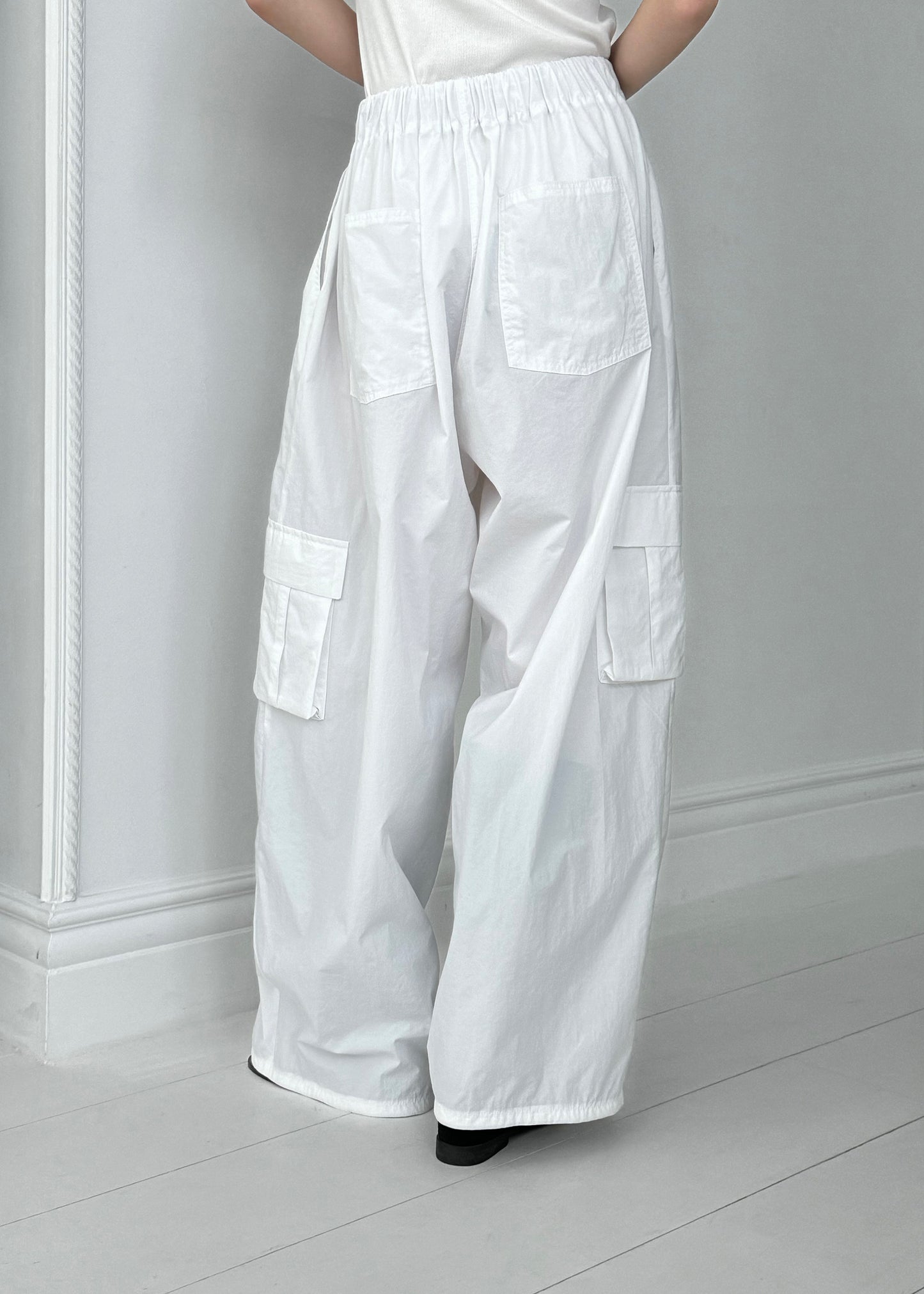 <Essential> Fly Wide Leg Cargo