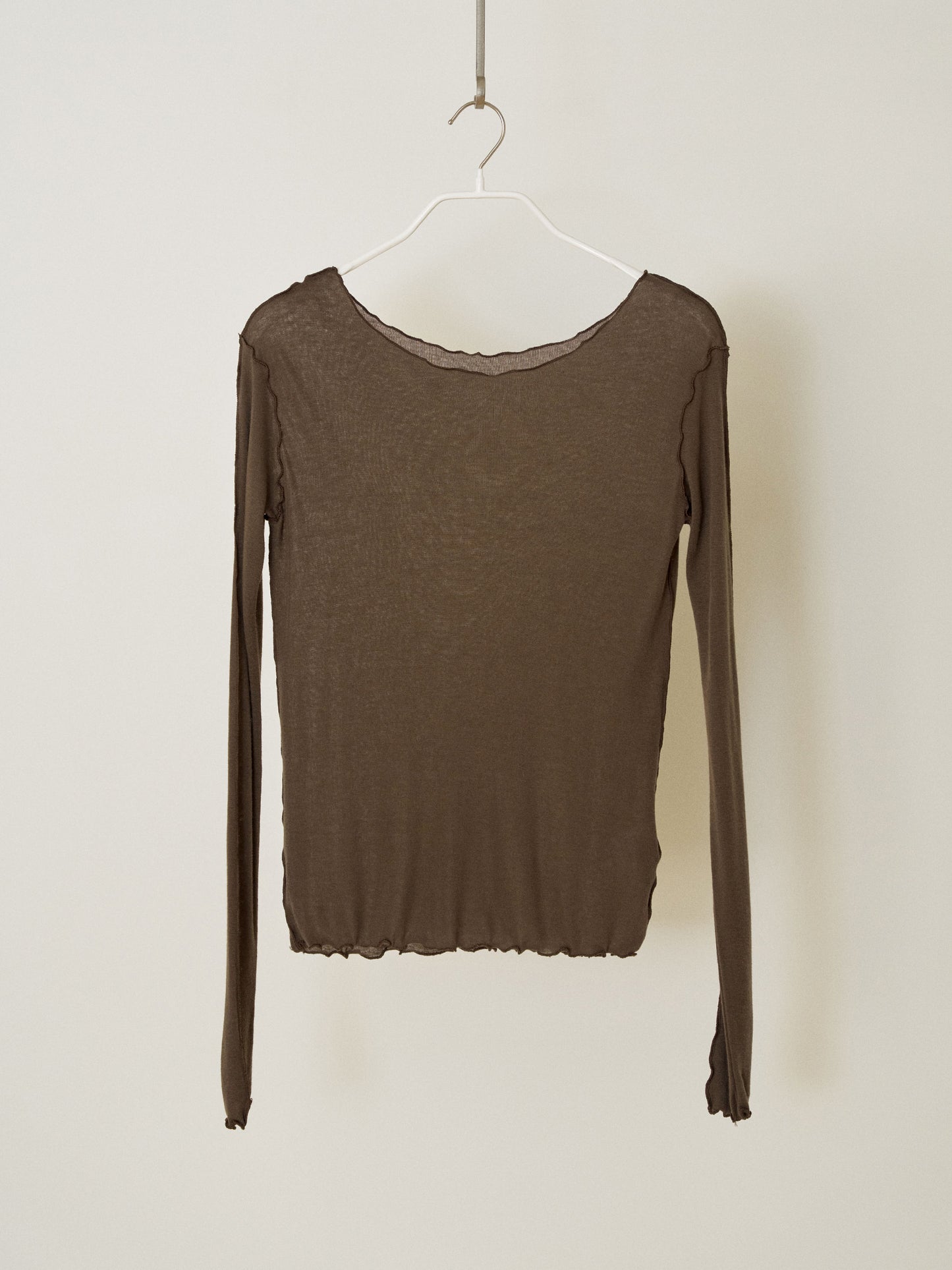 <Essential> Wave Edge Long Sleeve T - Best seller