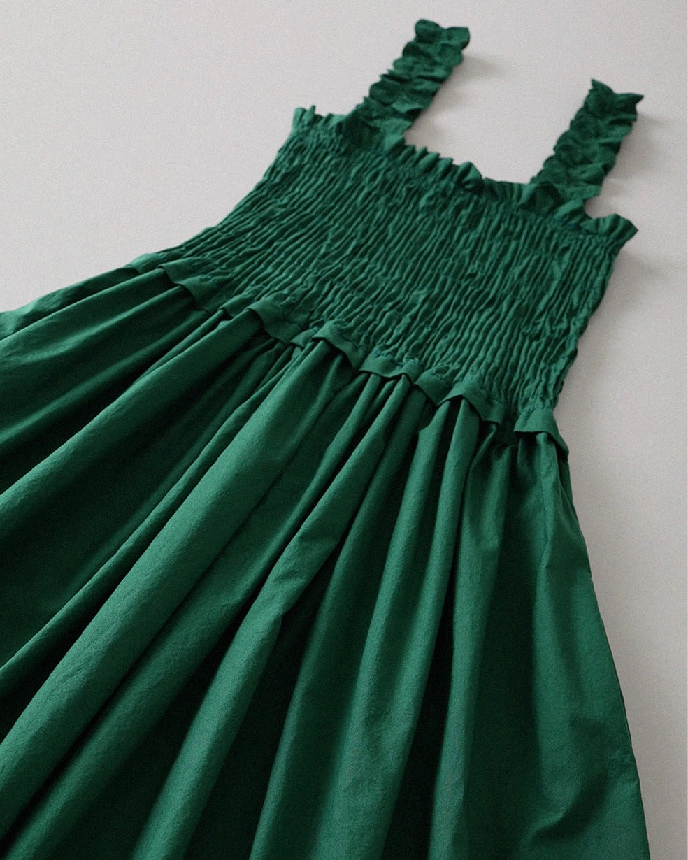 Smocked Maxi Dress