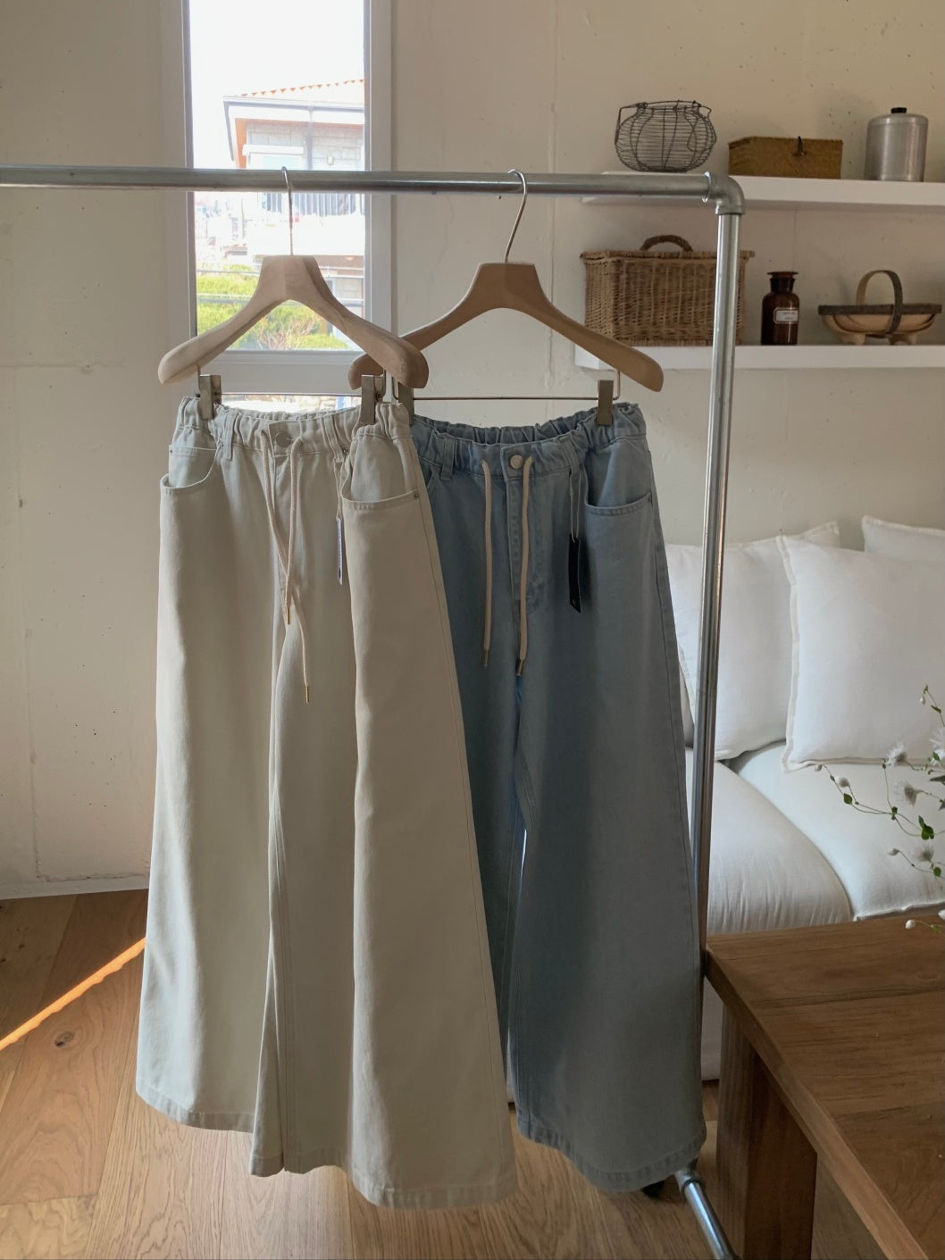 Uber Wide Denim Pants