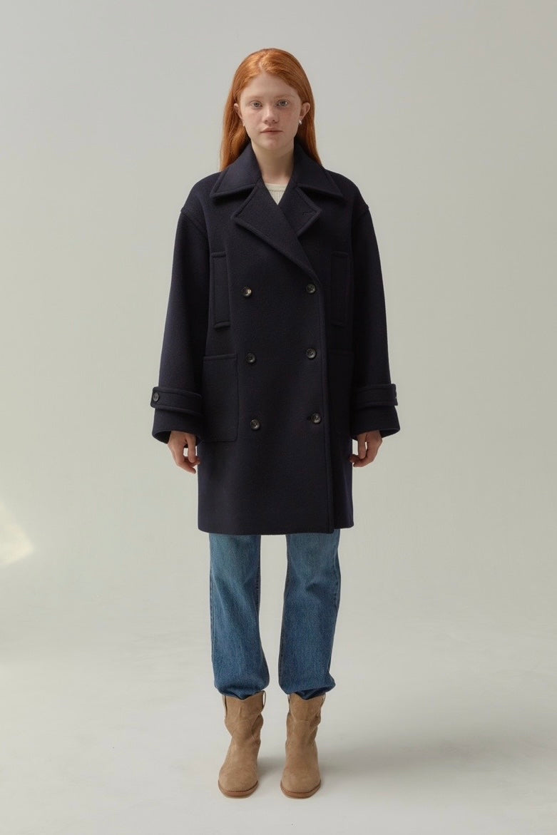 Wool Cashmere Peacoat
