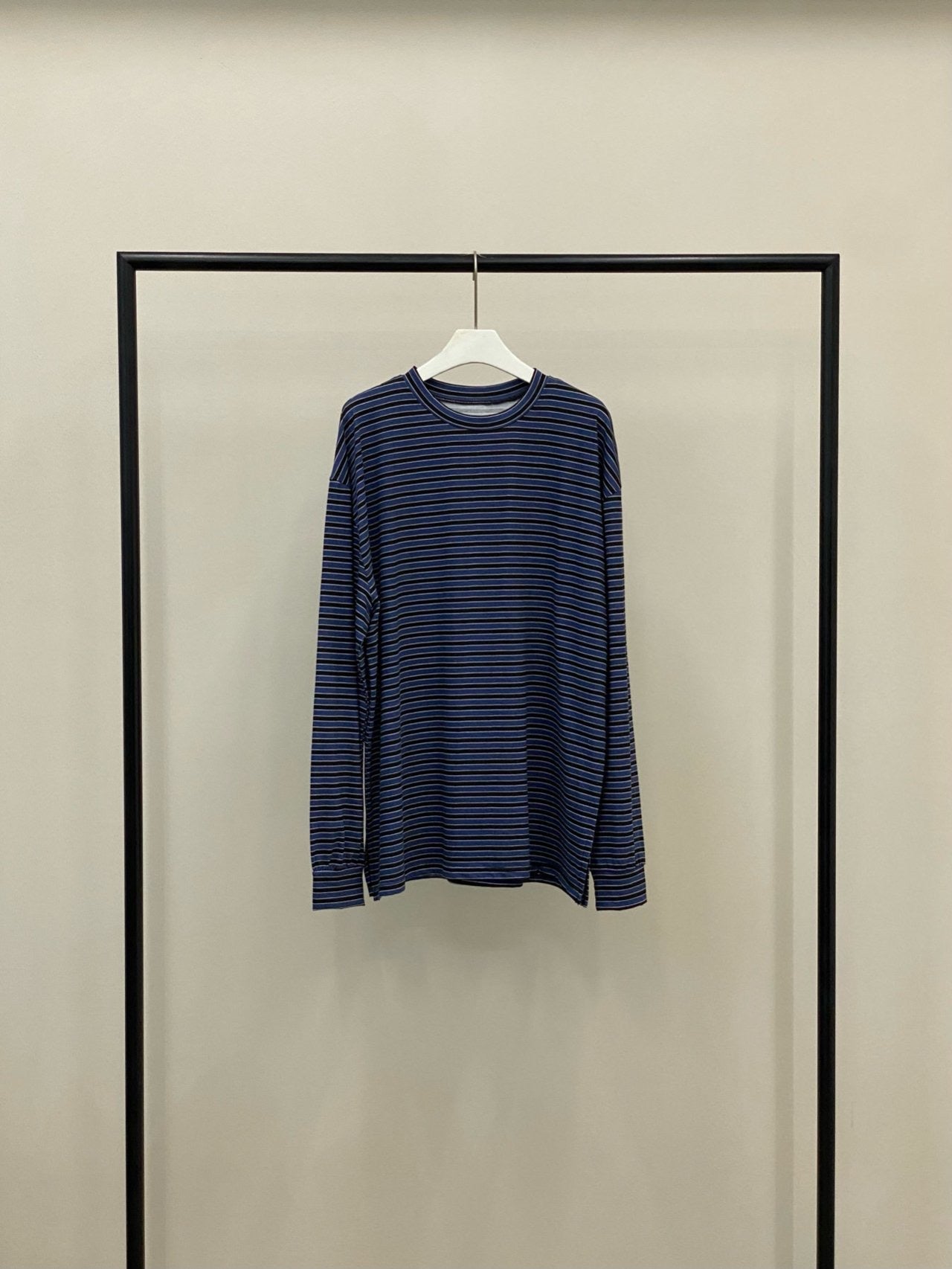 <Essential> Cotton Stripe Boyfriend T