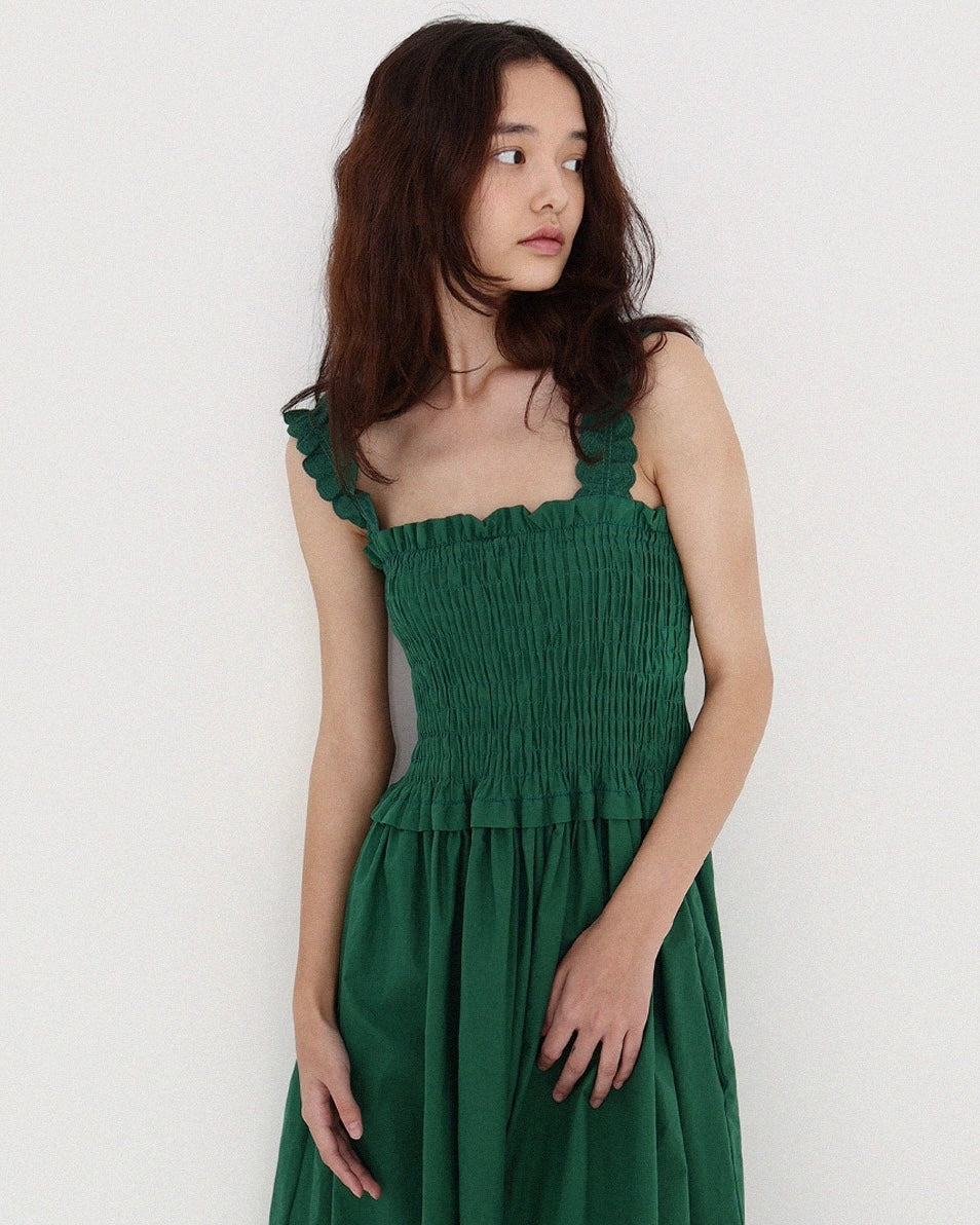 Smocked Maxi Dress