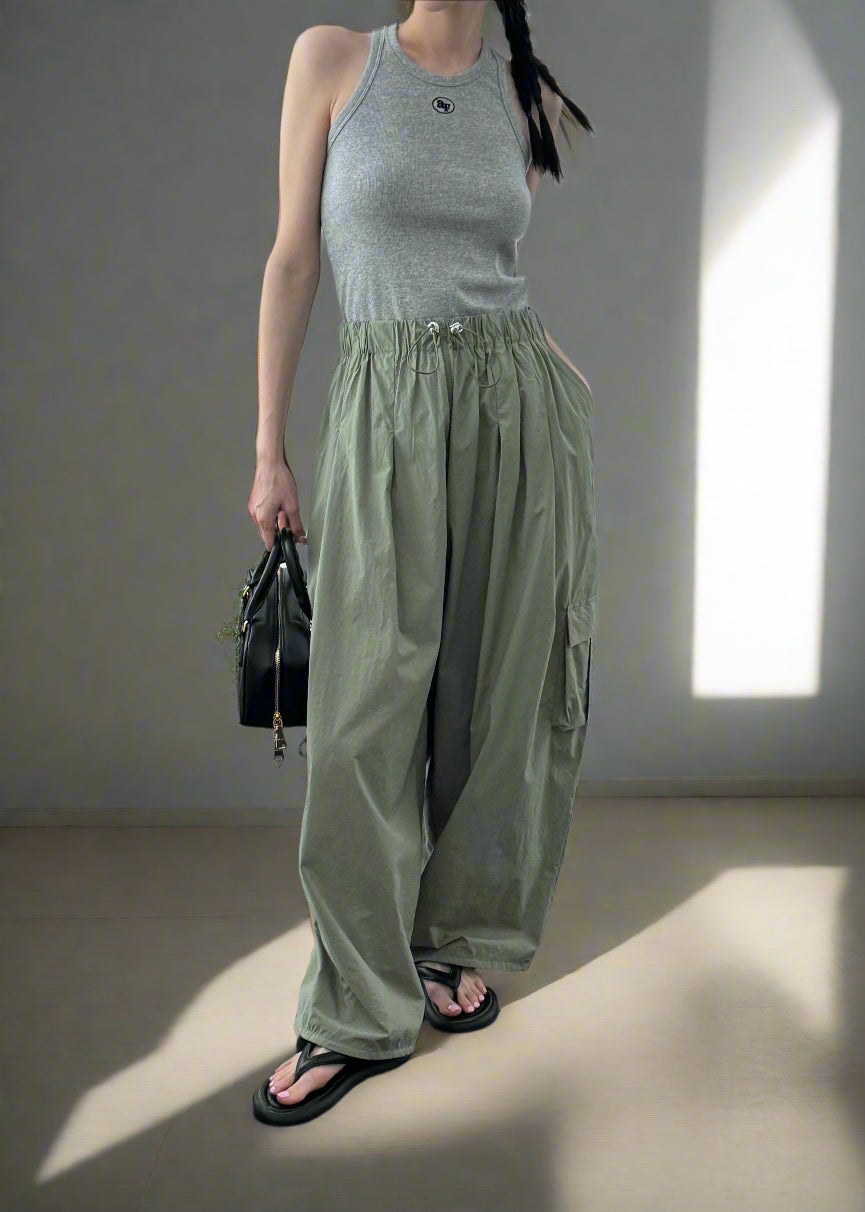 <Essential> Fly Wide Leg Cargo