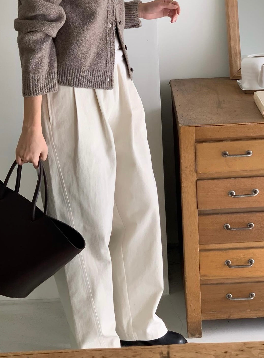 Brushed Cotton Pants