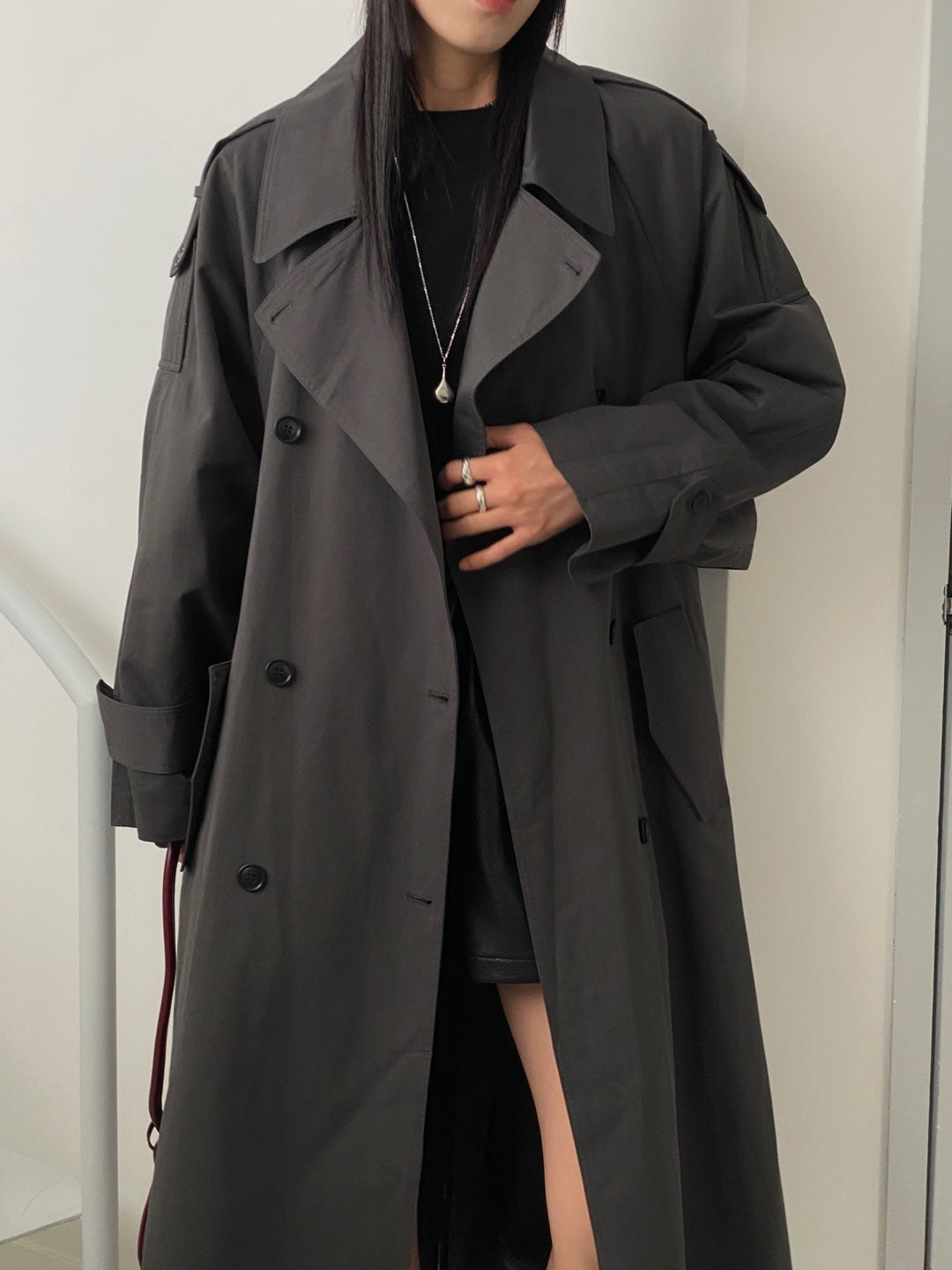 Eden Maxi Trench Coat