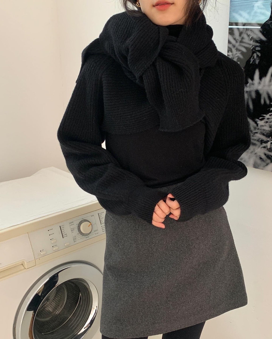 Cashmere Blend Bolero Scarf