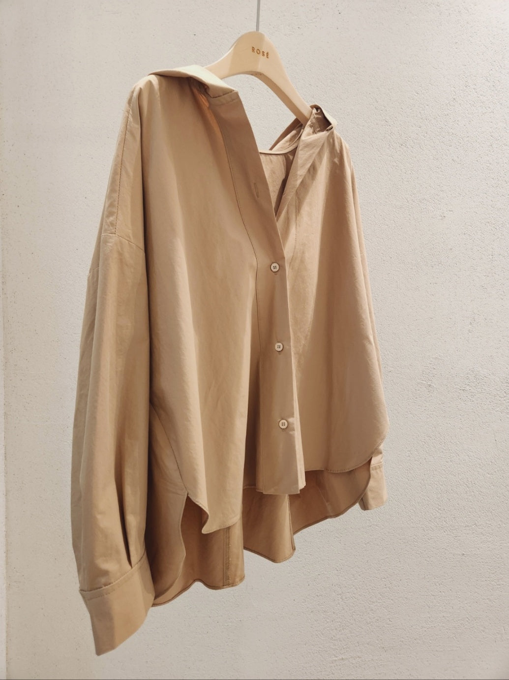 Essential Hooded Cotton Shacket