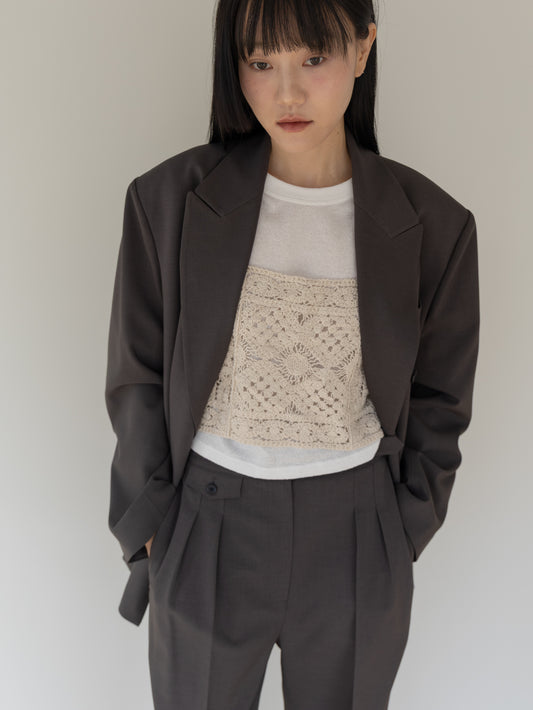 Crochet Lace Vest