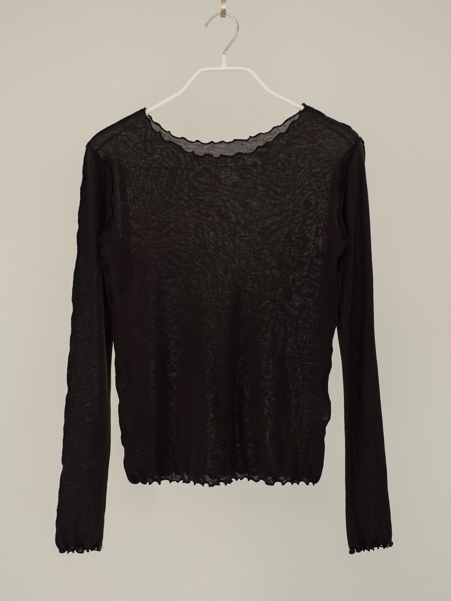 <Essential> Wave Edge Long Sleeve T - Best seller