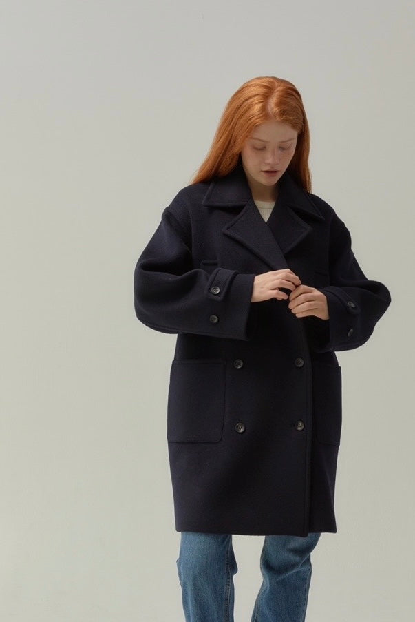 Wool Cashmere Peacoat