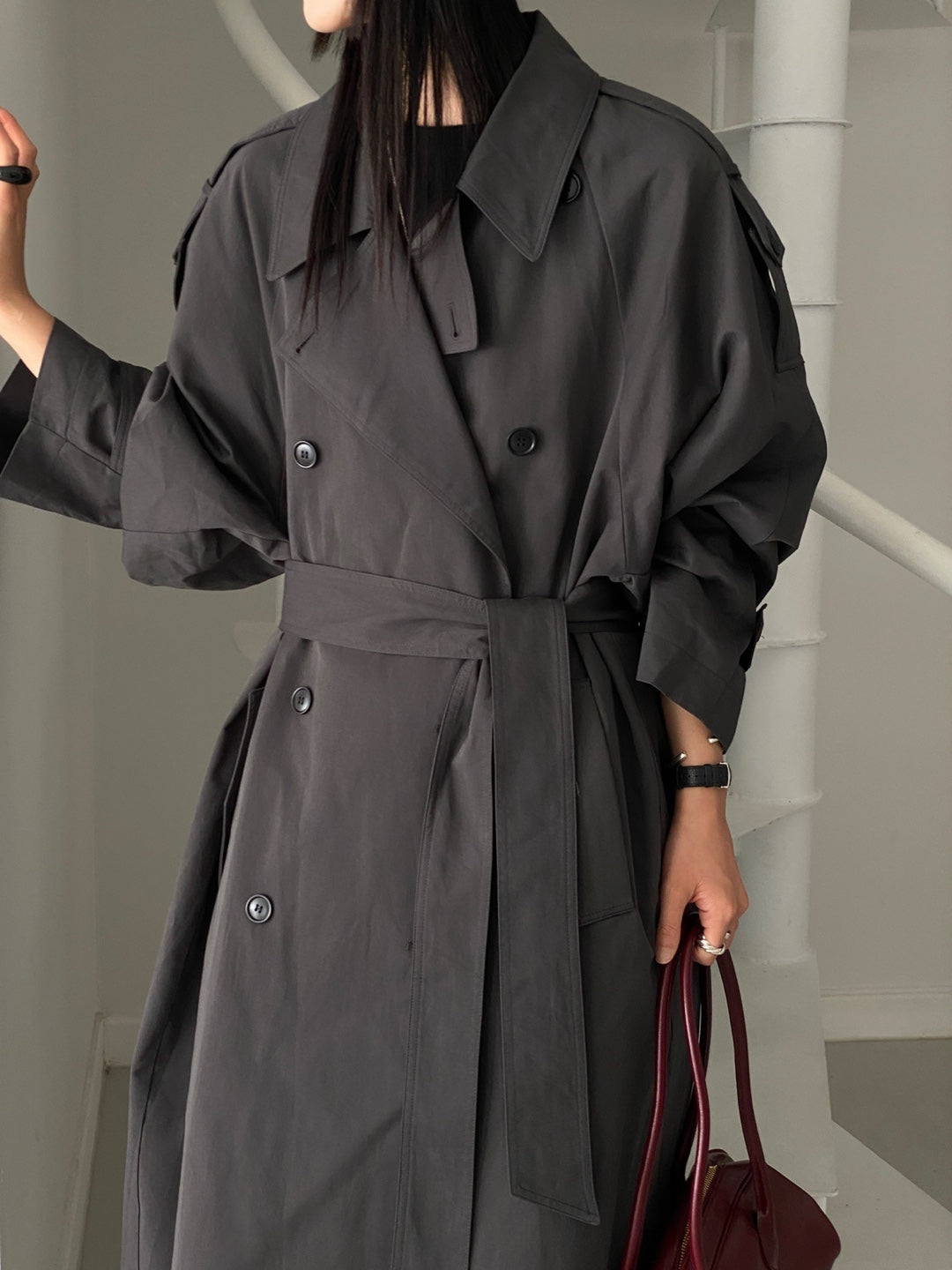 Eden Maxi Trench Coat
