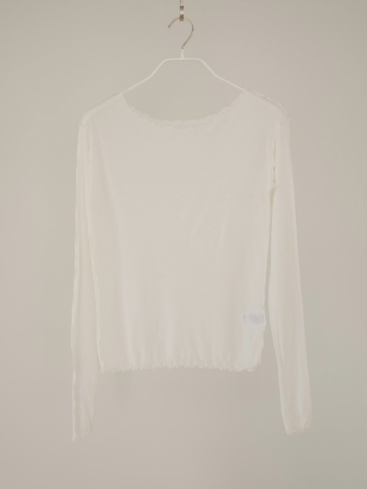 <Essential> Wave Edge Long Sleeve T - Best seller