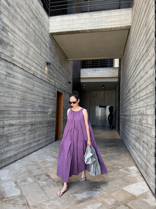 Voluminous Airy Maxi Dress