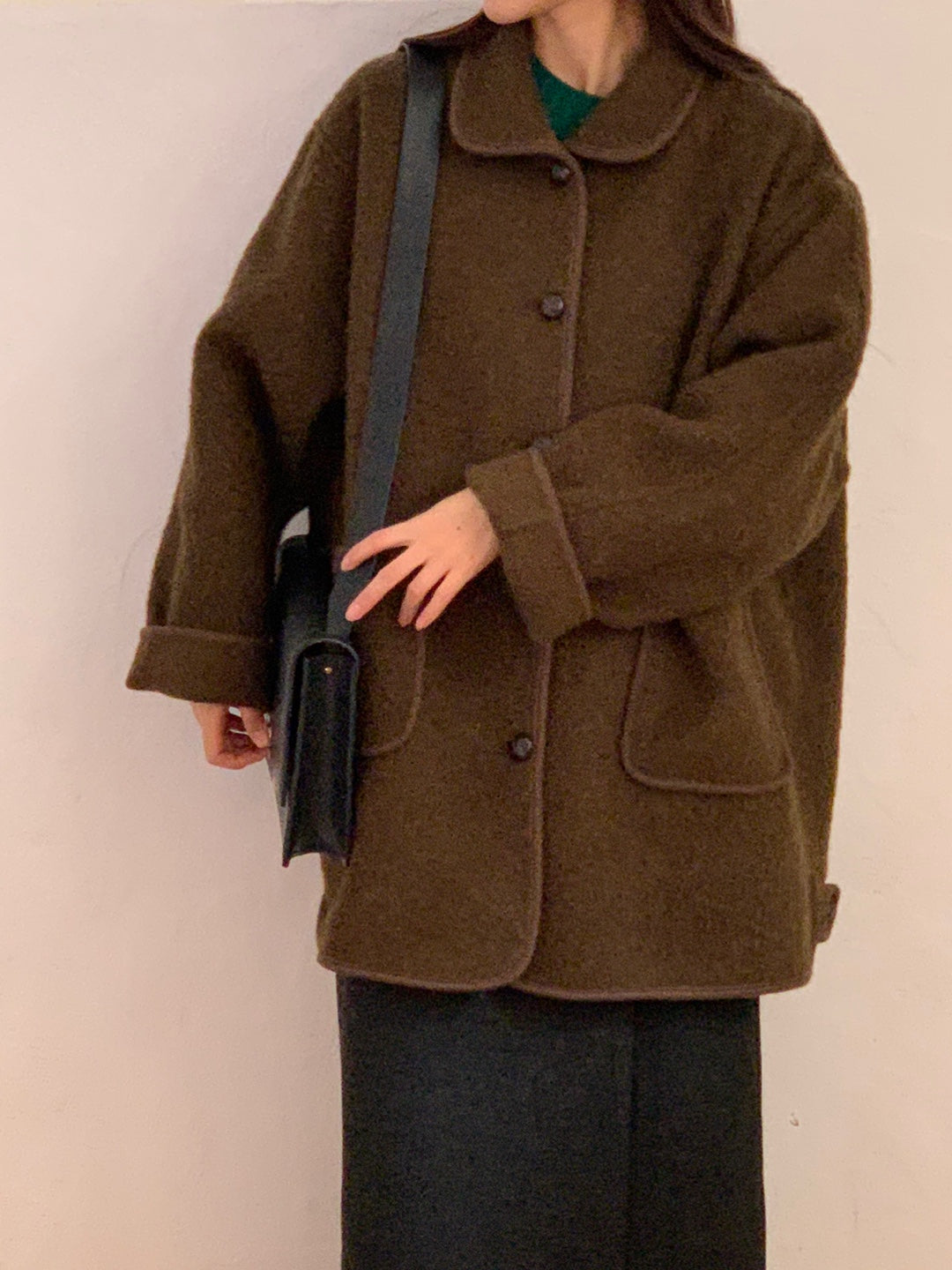 <Pre-Order> Cosmo Alpaca Half Coat