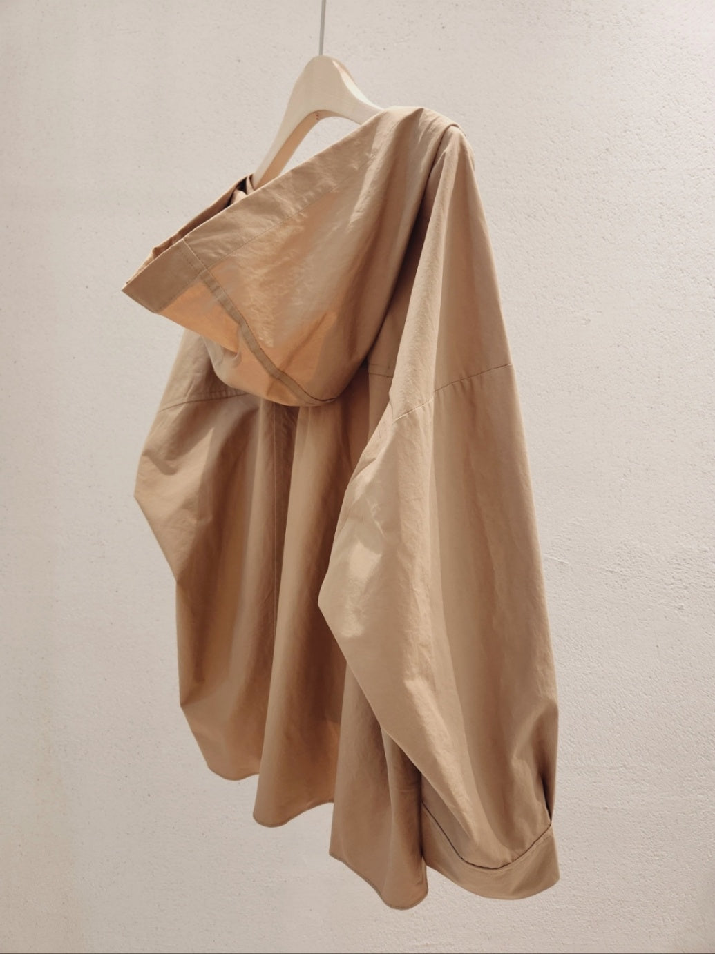 Essential Hooded Cotton Shacket