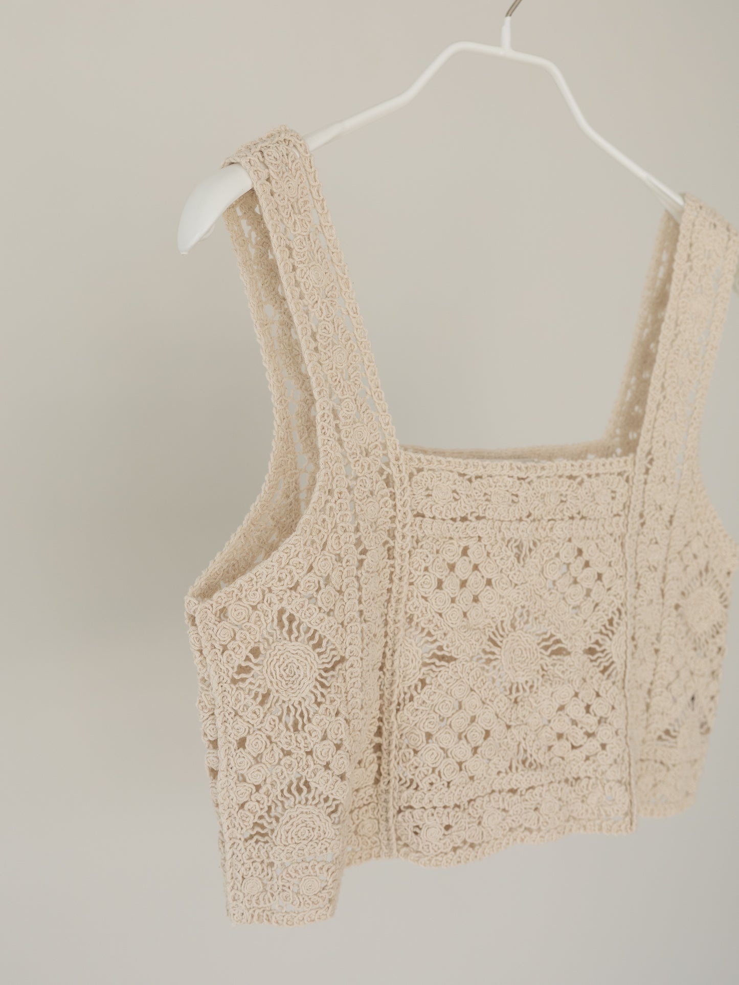 Crochet Lace Vest