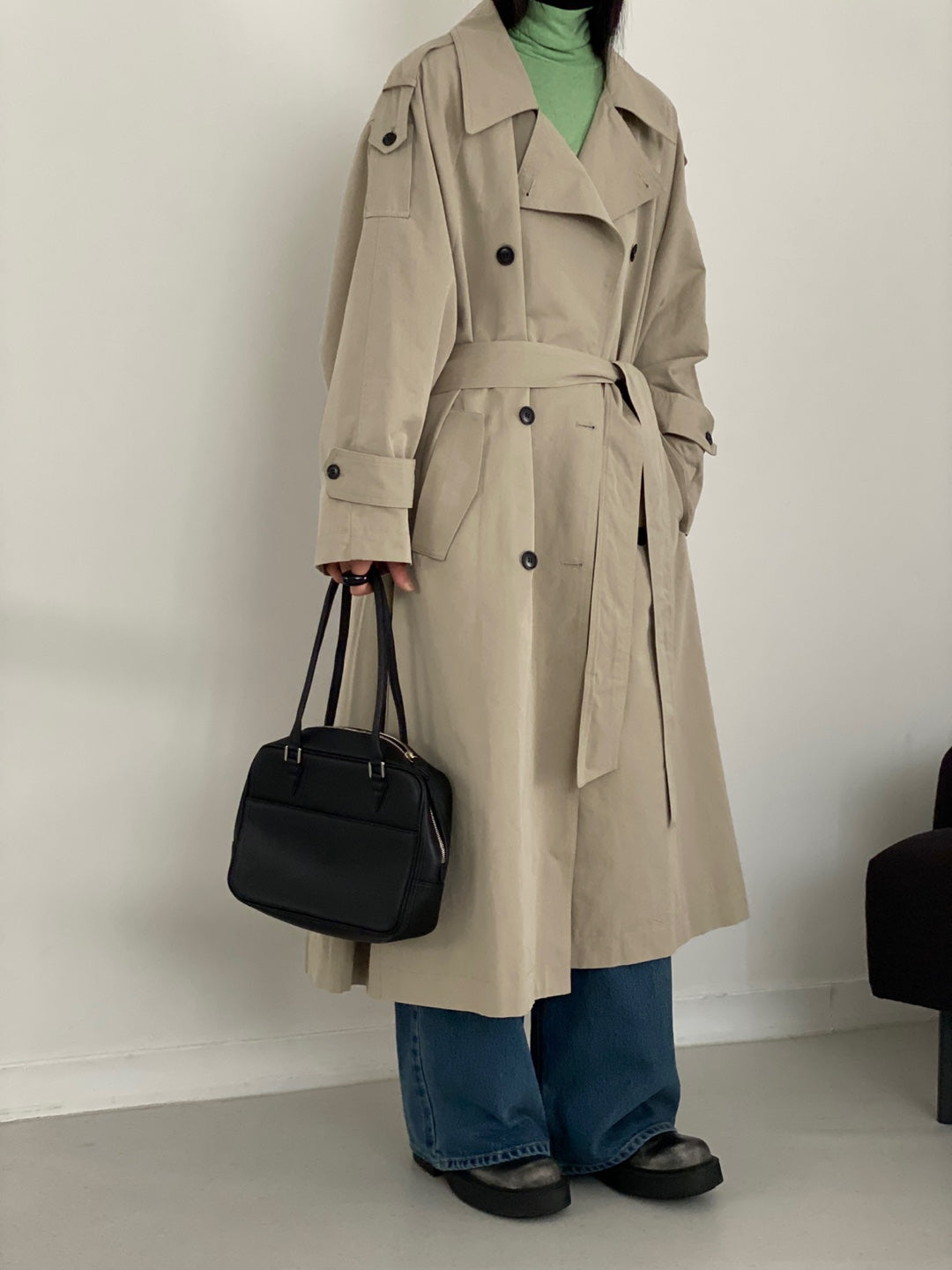 Eden Maxi Trench Coat