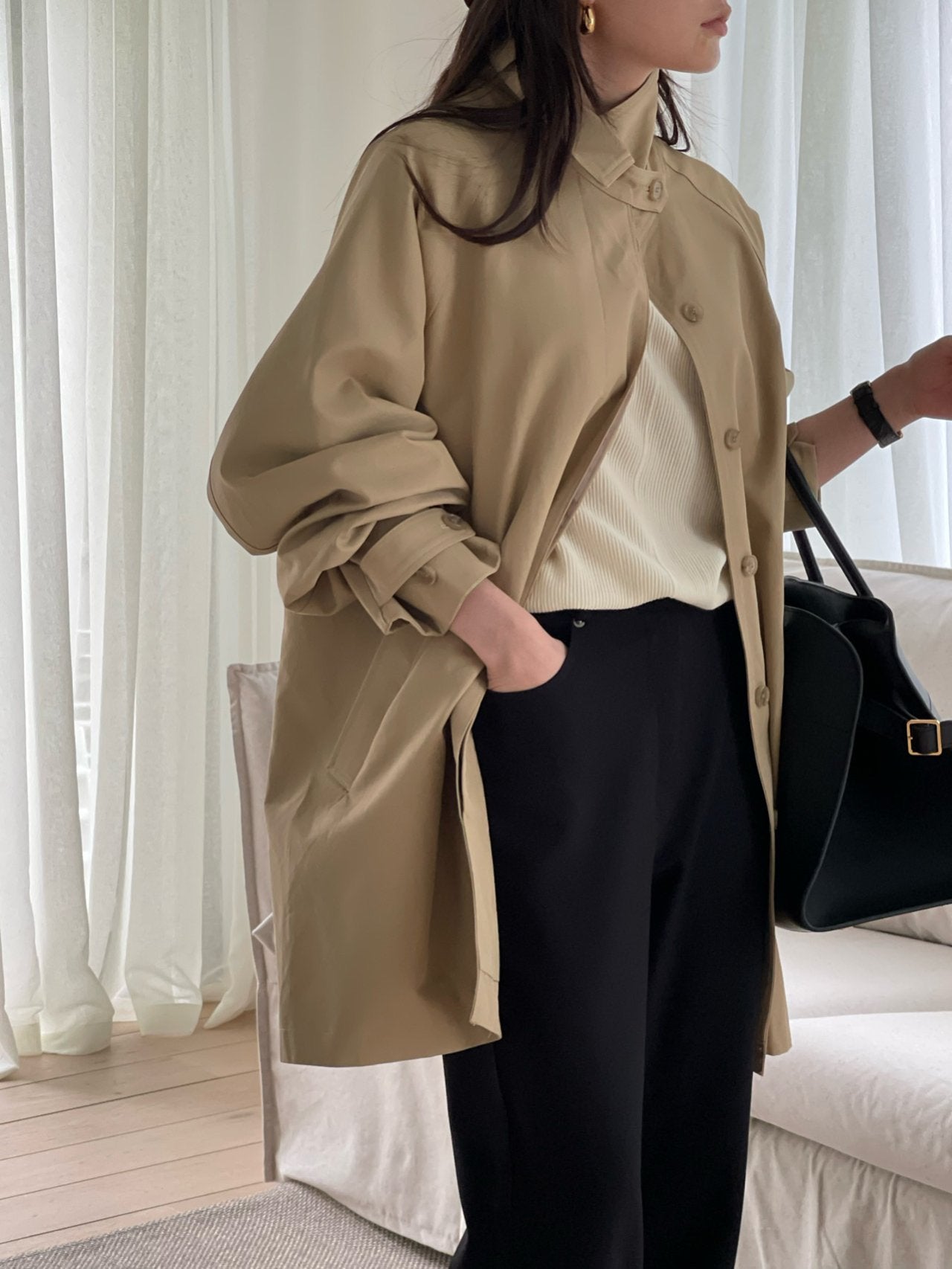 Beau Half Trench Coat