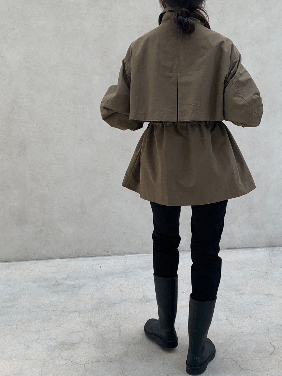 Autumn Nylon Utility Parka