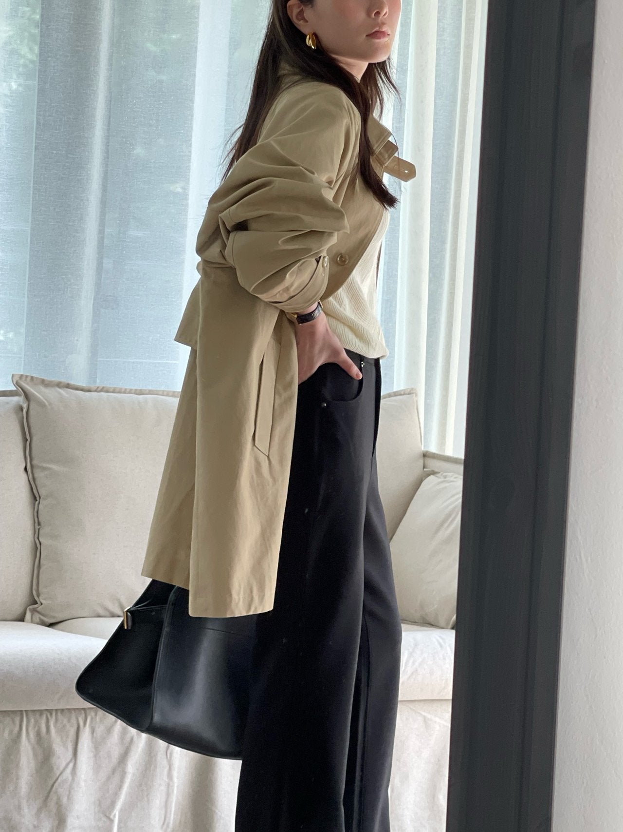 Beau Half Trench Coat