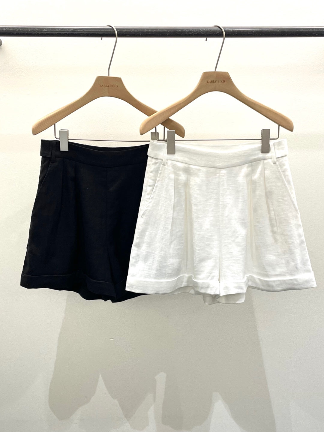 Linen Roll Up Shorts