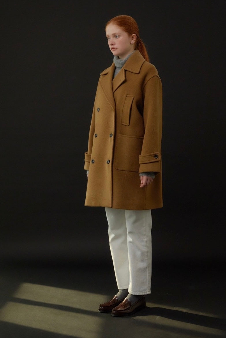 Wool Cashmere Peacoat