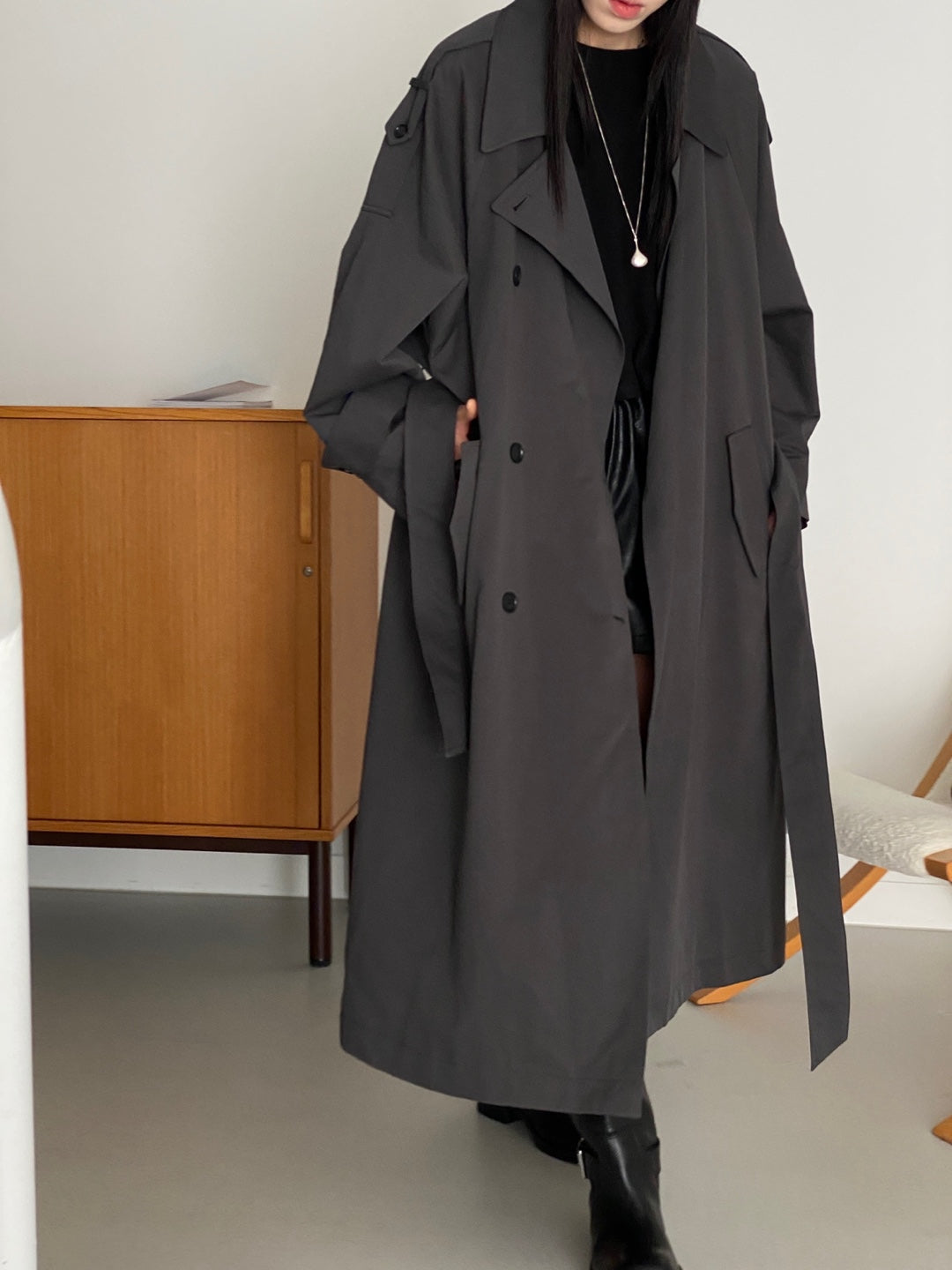 Eden Maxi Trench Coat