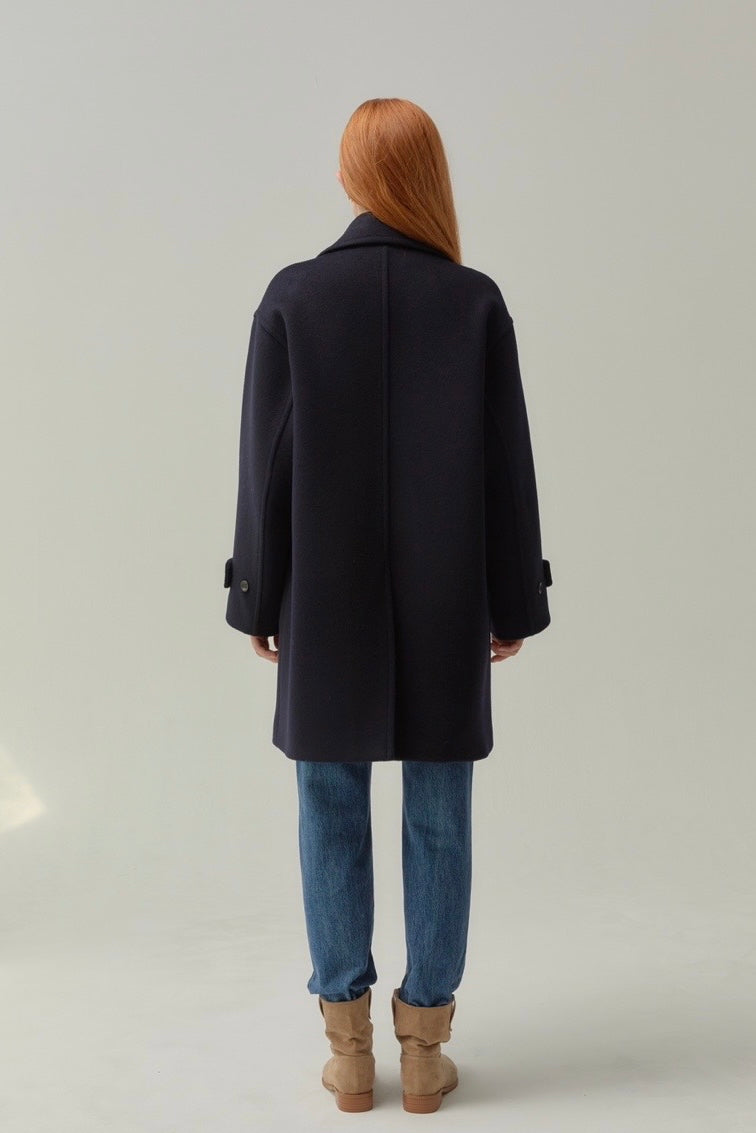 Wool Cashmere Peacoat