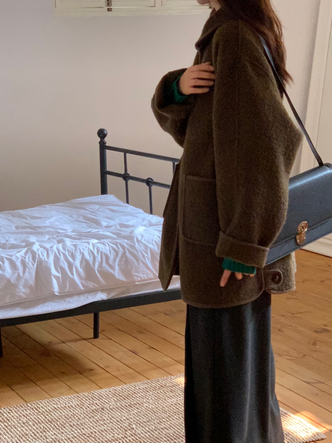<Pre-Order> Cosmo Alpaca Half Coat