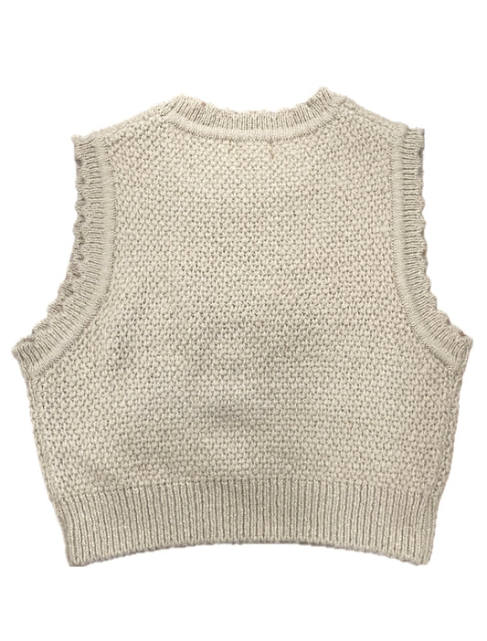Cropped Wool Vest