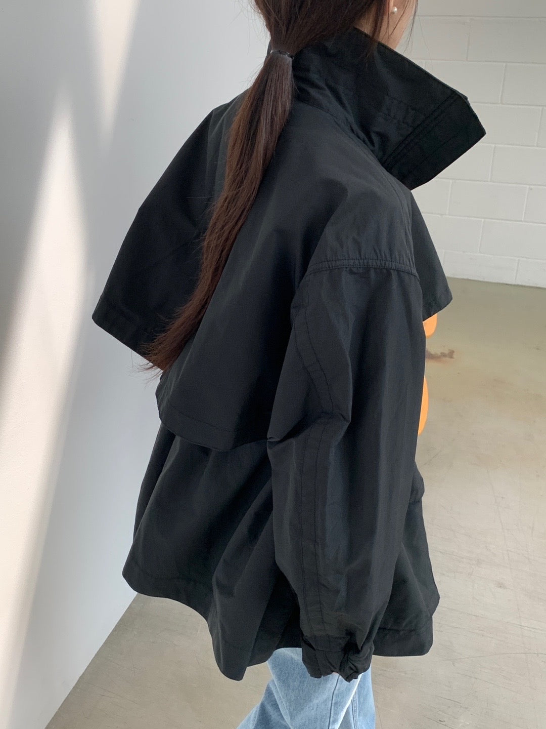 Autumn Nylon Utility Parka