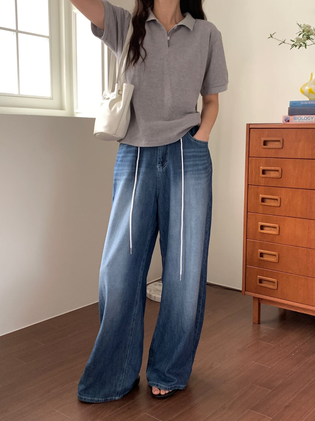 <Essential> New Wide Summer Denim