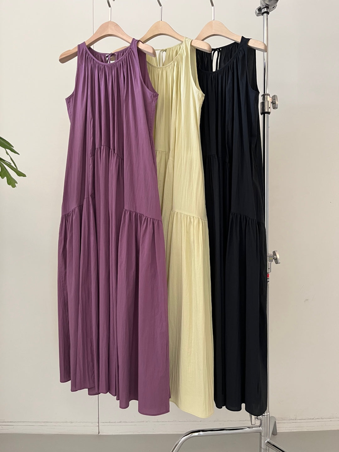 Voluminous Airy Maxi Dress
