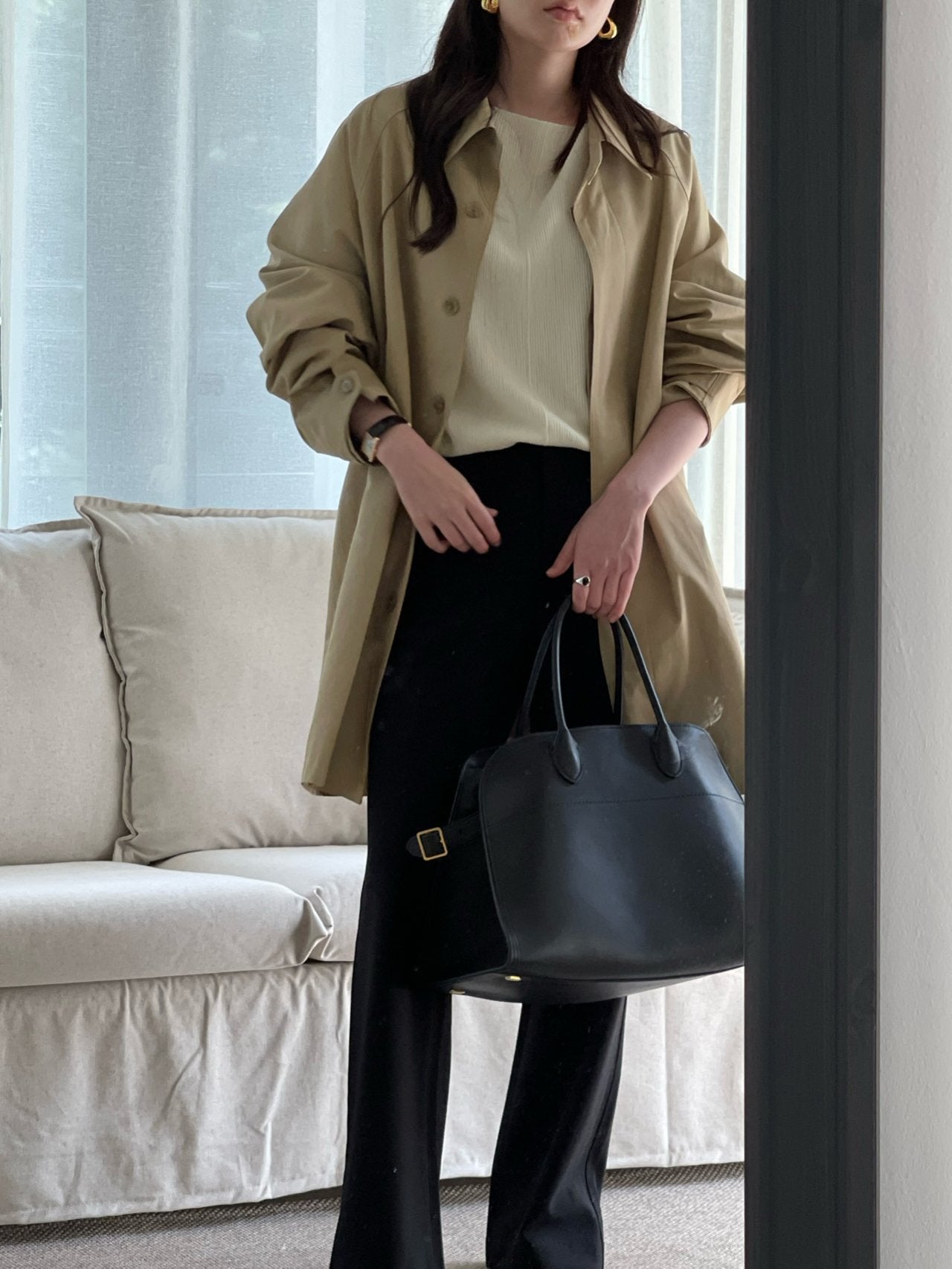 Beau Half Trench Coat