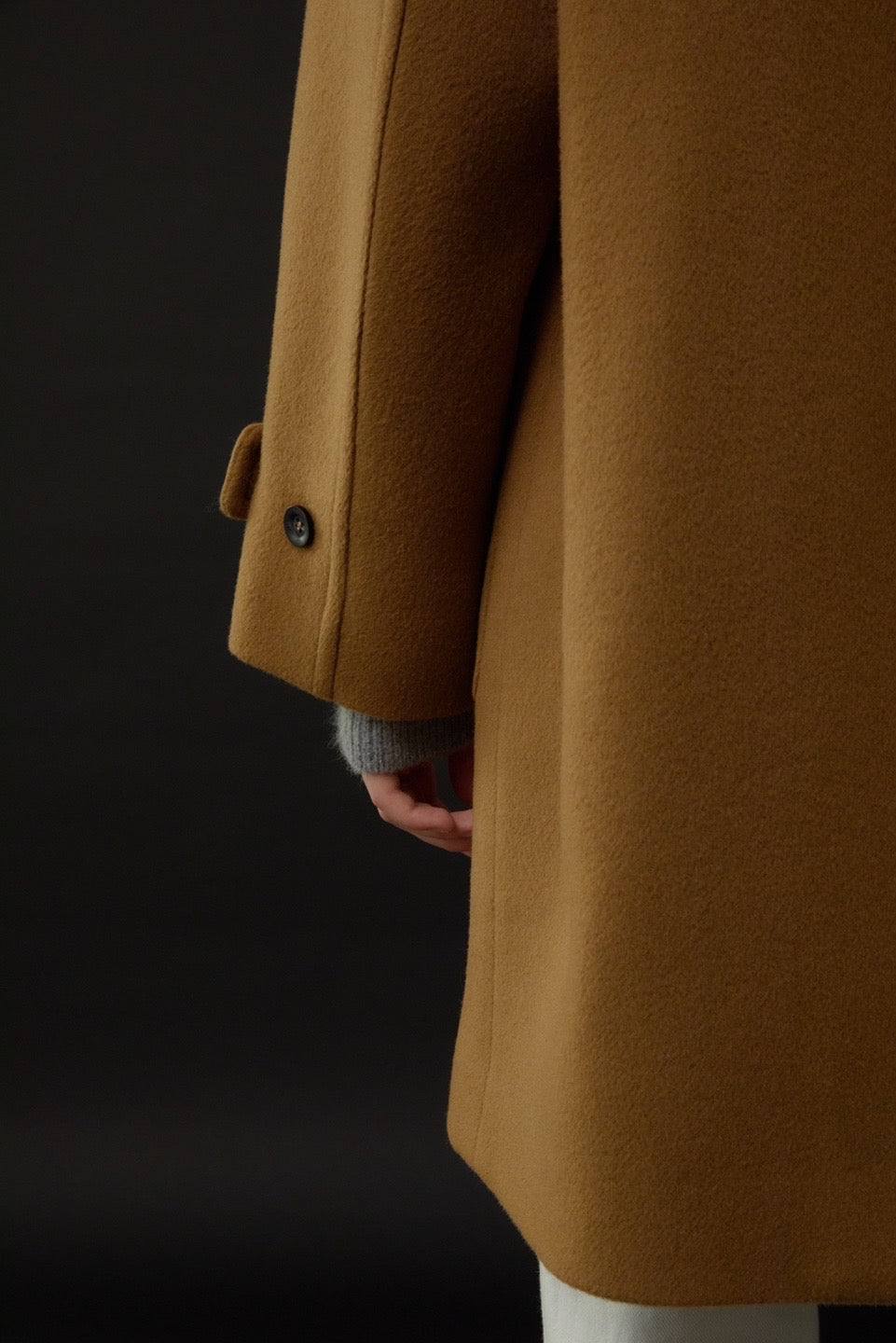 Wool Cashmere Peacoat