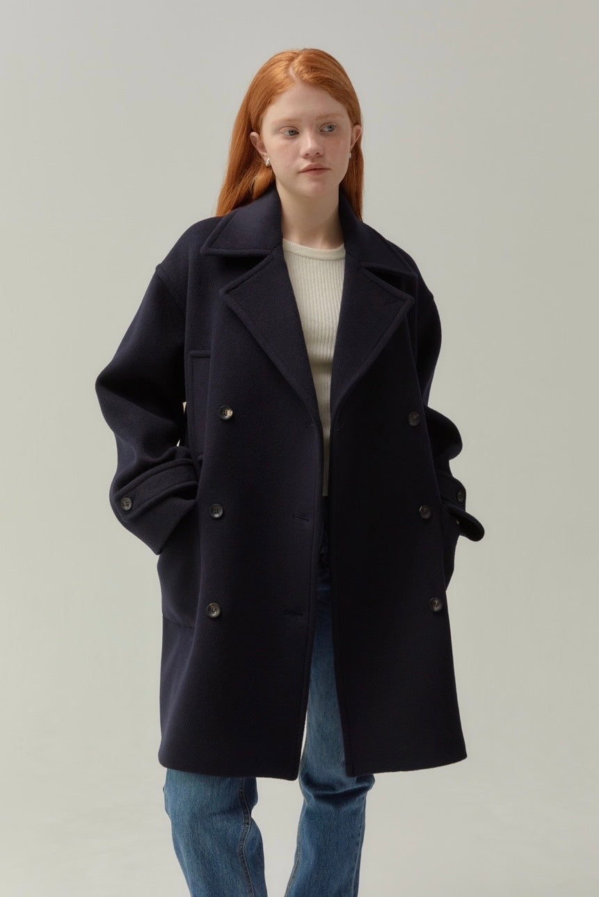 Wool Cashmere Peacoat