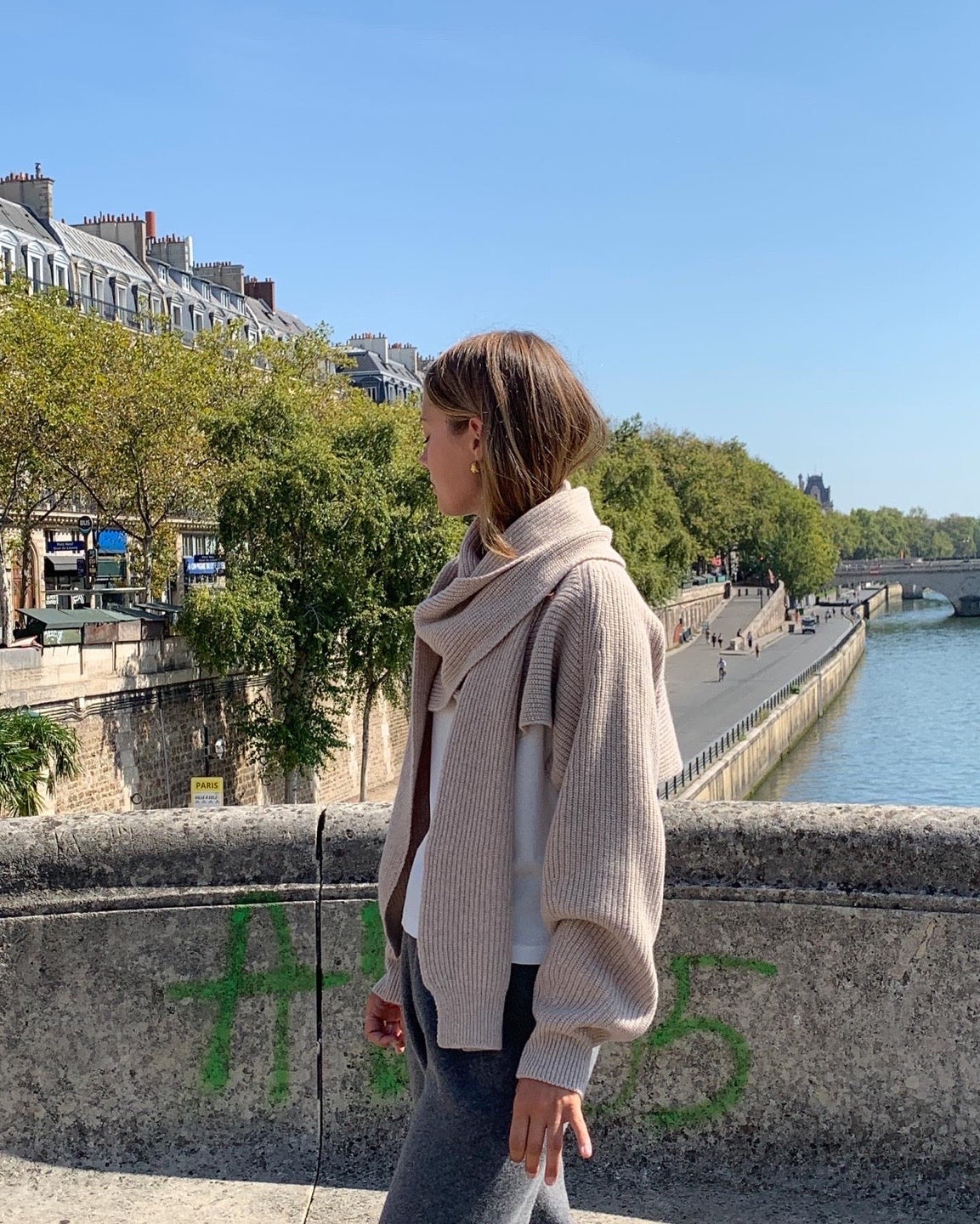 Cashmere Blend Bolero Scarf