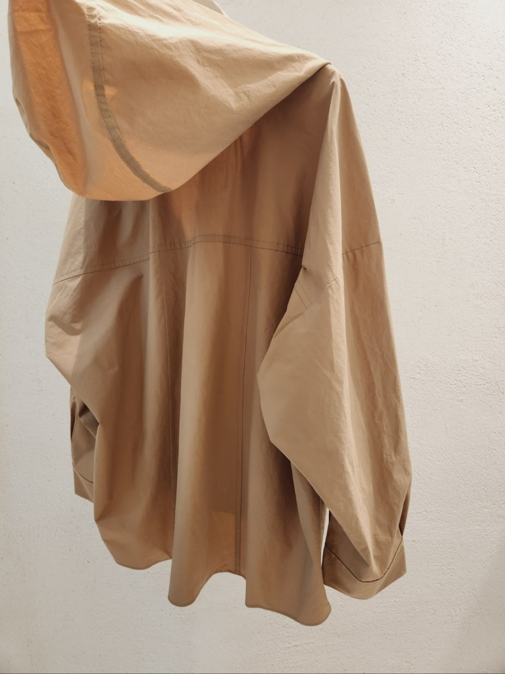 Essential Hooded Cotton Shacket